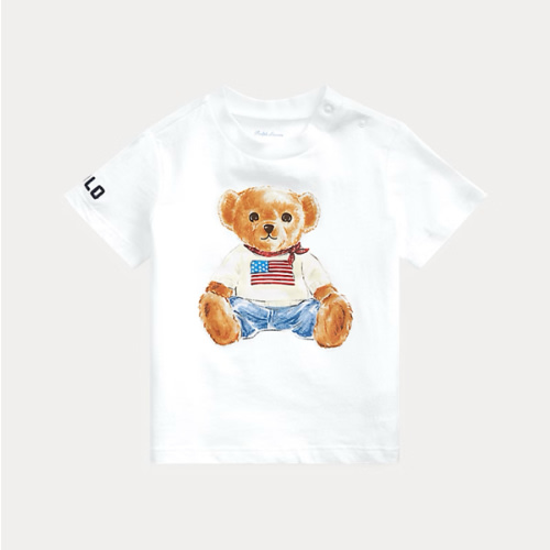 Polo Bear Cotton Jersey Tee | Ralph Lauren