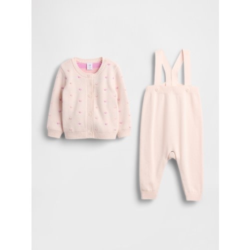 Baby Cardigan Sweater Outfit Set
