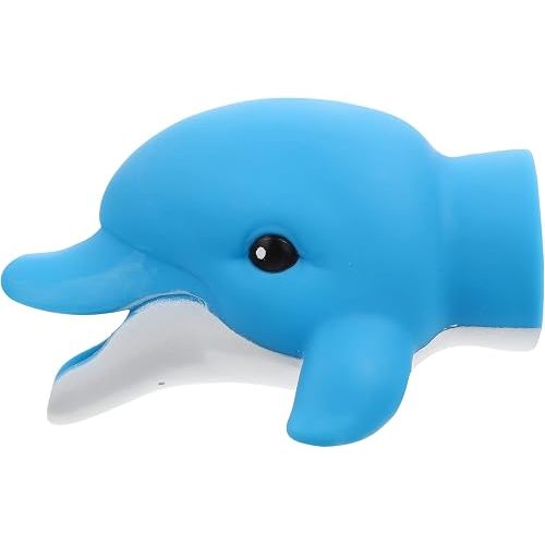 Ipetboom Kids Faucet Extender Cartoon Sink Spout Guide Baby Hand Washing Tool Portable Vinyl Design 4.13X3.34X2.55 Inches Safe Toddler Bath Accessory