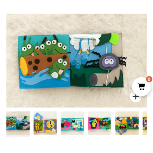 Little Lamb Busy Book, Nursery Rhymes for children