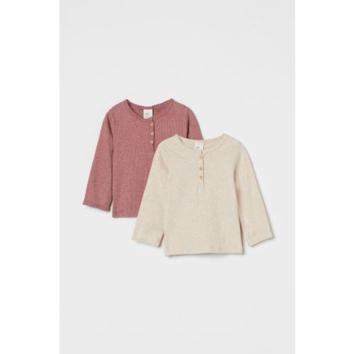 2-pack Long-sleeved Tops