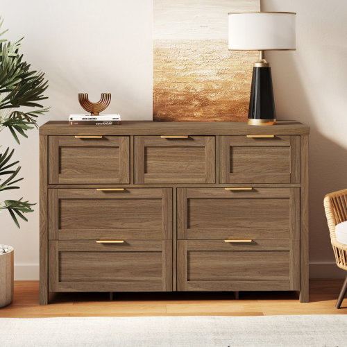 Gracie Oaks Allenside 7 - Drawer Dresser & Reviews | Wayfair