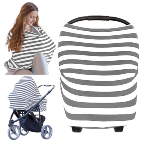 KeaBabies Nursing Cover BFF Gray