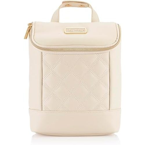 Itzy Ritzy Insulated Bottle Bag, Holds 3 Baby Milk Bottles (Milk & Honey)