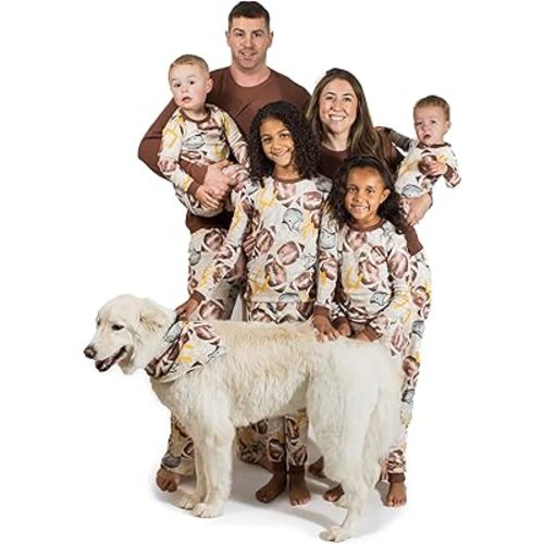 Burt's Bees Baby Matching Family Jammies, Organic Cotton, Holiday Pajamas