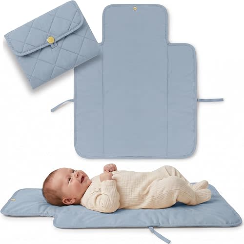 Portable Diaper Changing Pad - Soft and Easy to Clean Mat for Babies
