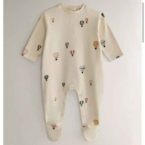 BABY BALLOON ROMPER - Cream | ZARA United States