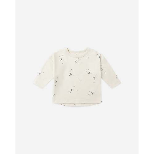 Long Sleeve Tee || Moons – Quincy Mae
