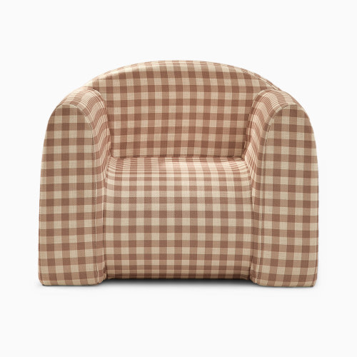 House of Noa Play Chair - Gingham Coffee, Regular