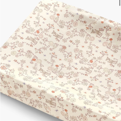 Into The Woodlands Changing Pad Cover - Ivory