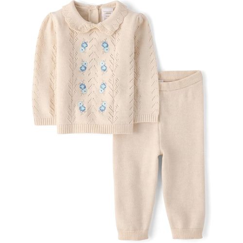 Gymboree Baby Girls' And Newborn Long Sleeve Sweater and Pants 2-piece Outfit Set