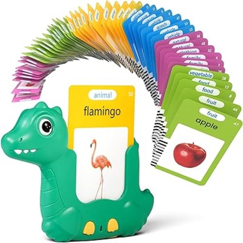Talking Flash Cards for Toddlers 1-3, Montessori Learning Toys with 224 Words, Pocket Speech Toys for Language Development, Speech Therapy Toys, Children's Sensory Learning, Gifts
