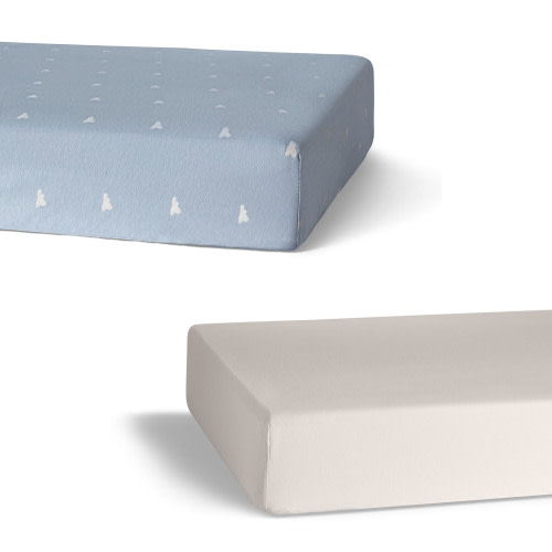 100% Cotton Crib Sheets | Parker Baby Co.