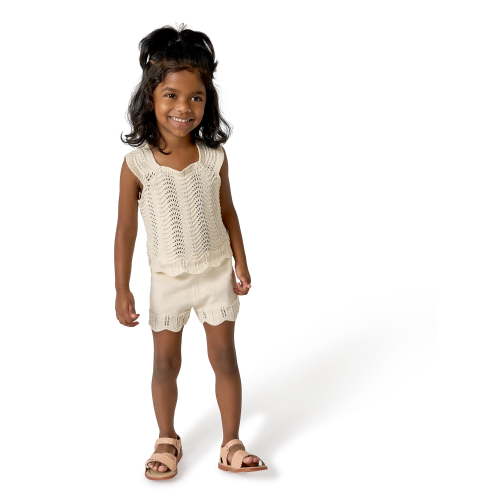 Modern Moments by Gerber Toddler Girl Wavy Sweater Outfit Set, 2-Piece, Sizes 12 Months - 5T