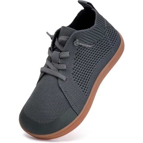 WateLves Toddler Little Kids Wide Barefoot Shoes Boys Girls Minimalist Sneakers Lightweight Breathable Walking Shoes | Naturally Splay | Flexible Fit