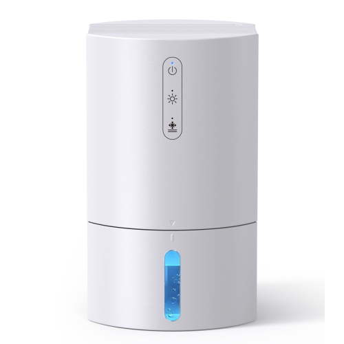 ALROCKET Dehumidifier,35OZ Water Tank with Auto Defrost,320 sq.ft,LED Light,White