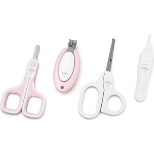 Baby Nail Care Kit Pink, 4Pc Setclipper, Scissors & Tweezer