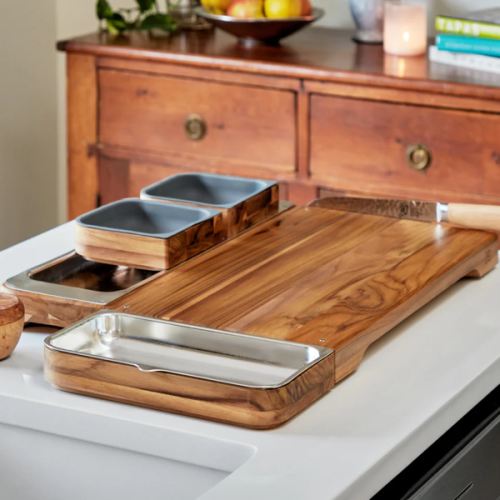Chef Station 13-Piece Set Cutting Board | Prepwell
