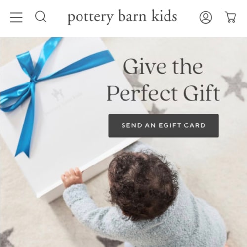 Pottery Barn Kids Gift Card