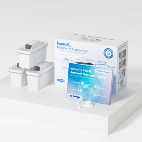 3-Month Cleaning Kit for Papablic SafeguardPlus Bottle Washer
