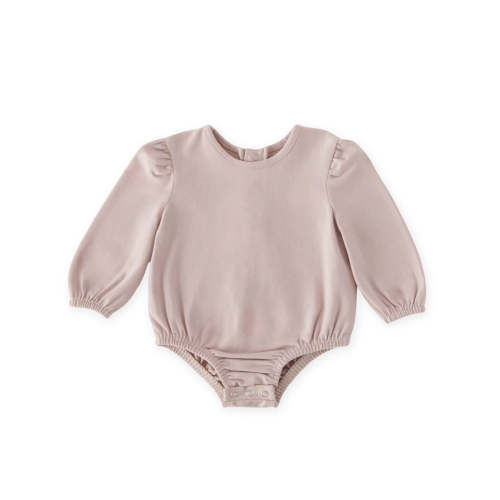 Essentials Puff Sleeve One-Piece - Pale Pink