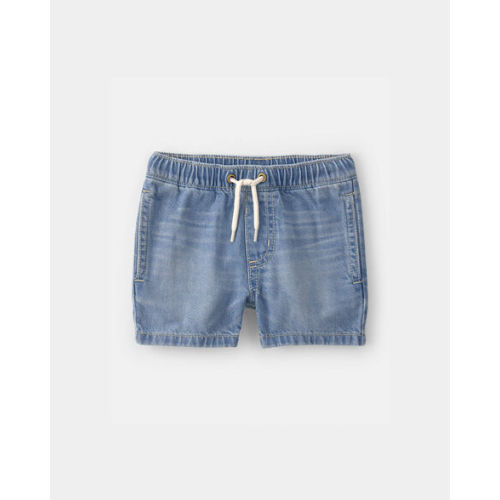 Baby Boy Denim Drawstring Shorts - Light Wash - OshKosh B'gosh | Carter's