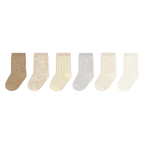 Baby Boy Socks Set - Neutrals 9918