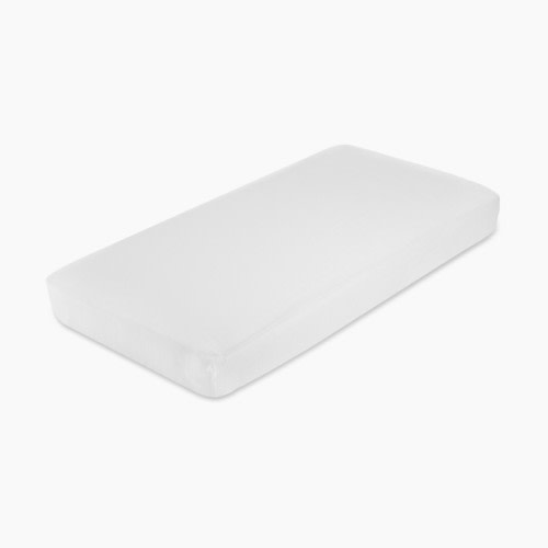 Aden + Anais Essentials Cotton Muslin Crib Sheet - Solid Bright White