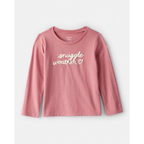 Toddler Girl Snuggle Weather Long-Sleeve Graphic Tee (4T)