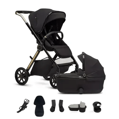 Silver Cross Reef 2 Stroller Accessory Bundle + Bassinet - Espresso | Special Edition