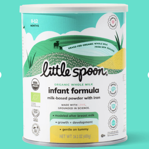 Organic Whole Milk Baby Formula | Little Spoon