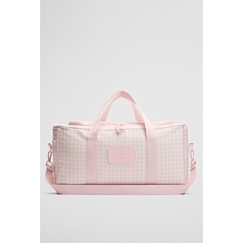 Mineral Pink Gingham Weekender - Duffle Edit | Country Road