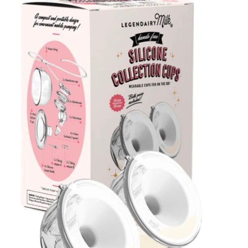 Silicone Milk Collection Cups | Legendairy Milk