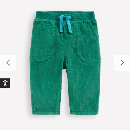 Cosy Lined Pants-Jewel Green | Boden USA