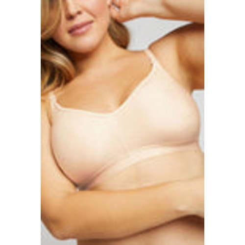 Silky Nursing Bra in Peach – Negative