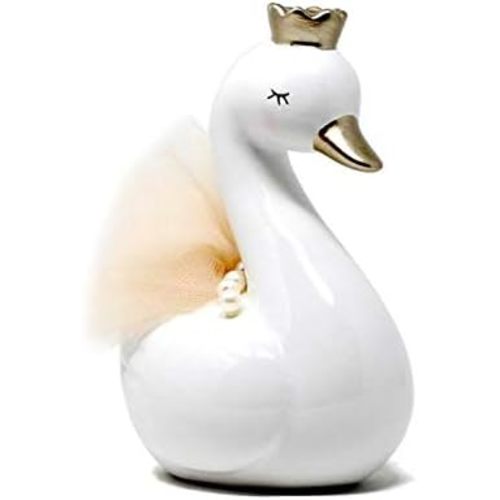 Child to Cherish Ceramic Swan Piggy Bank, Hana The Swan