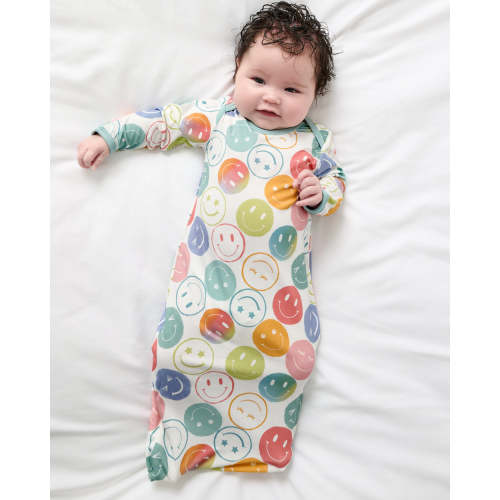 Positive Vibes Infant Gown - Little Sleepies