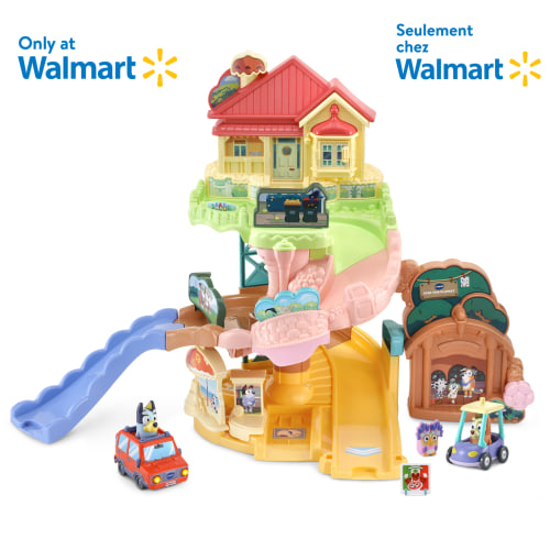 VTech Bluey Road Trip Playset, Two Cars & Bonus Accessories - Walmart Exclusive, French Version, 1.5+ Yrs, VT BLUEY PLAYSET FR - Walmart.ca