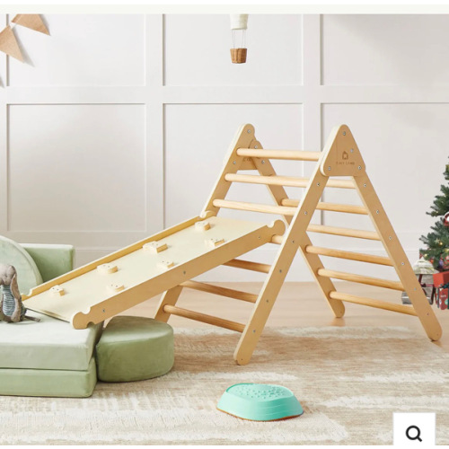 Tiny Land® Pikler Triangle 7-in-1 Montessori Climbing Set