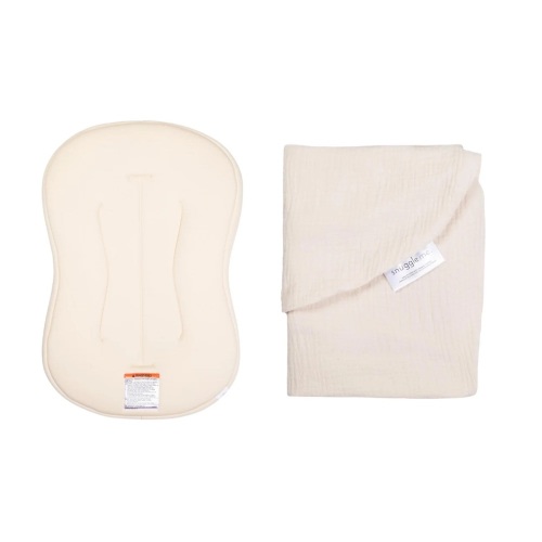 Buy Snuggle Me Organic Lounger Curve & FREE Muslin Cover Natural at Well.ca | Free Shipping $35+ in Canada