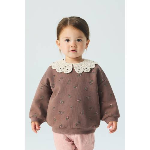 SWEATSHIRT WITH COLLAR
