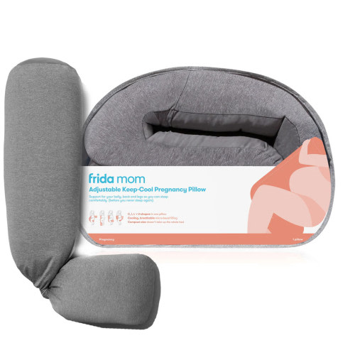 Adjustable Keep-Cool Pregnancy Pillow by Frida Mom | In His Hands