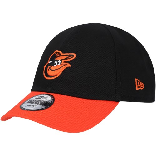 Baltimore Orioles New Era Infant Team Color My First 9TWENTY Flex Hat - Black
