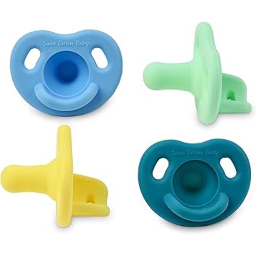 Pacifier – Soft Silicone – 0-36 Months – BPA Free – Natural Latch – Lightweight, Dishwasher Safe – for Newborns, Infants, Toddlers