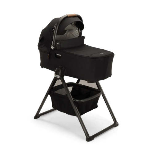 Nuna DEMI Next Bassinet + Stand  - Caviar