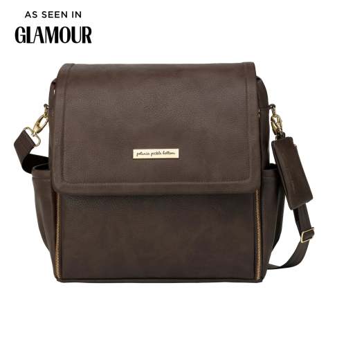 Boxy Backpack in Saddle