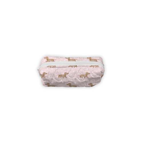 Dachshund Dots Pink Small Tools Bag