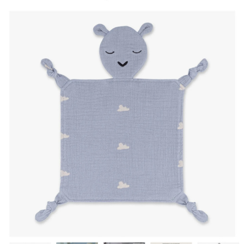 100% Muslin Lovey – Baby Security Blanket | Windy | Parker Baby Co.