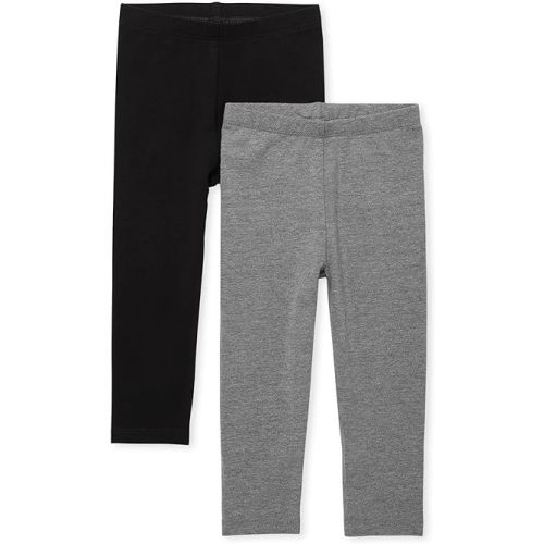 The Children's Place Baby Girls' and Toddler Leggings 2-Pack