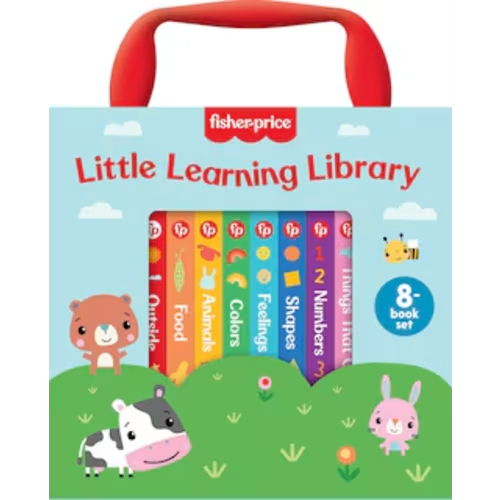 Fisher-price: Little Learning Library (8-book Set) Book By Mattel Mattel, (Board Book) | Indigo